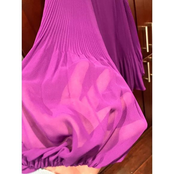 INC Purple Flowing Blouse 3X! - Picture 8 of 8